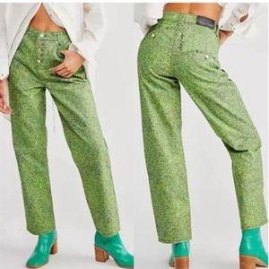 House of Sunny grass pants